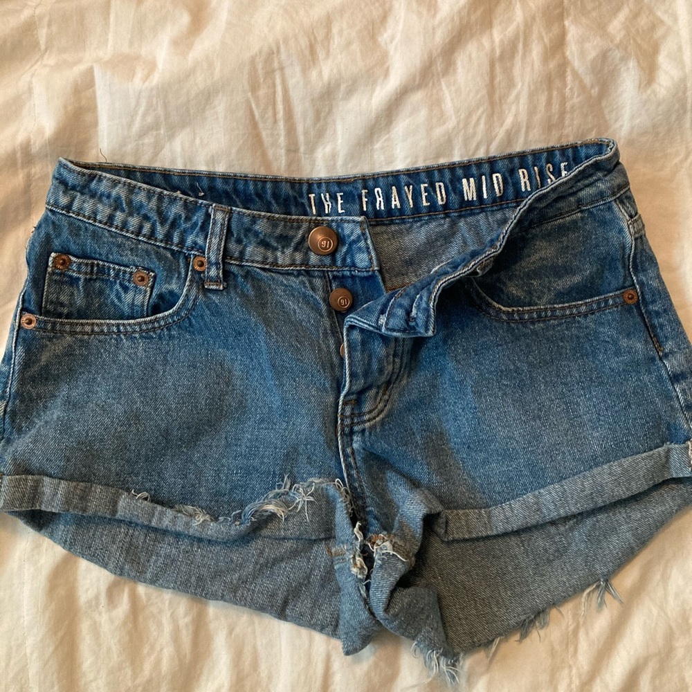 Denim shorts